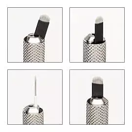 0.18MM U-SHAPE DISPOSABLE MICROBLADING NEEDLE -20 PCS